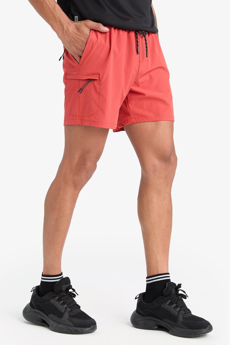 DeFacto Pink Man DeFactoFit Printed Flexible Textured Sports Swim Shorts Casual - Image 4